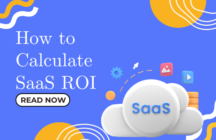 Team calculating SaaS ROI before buying business software